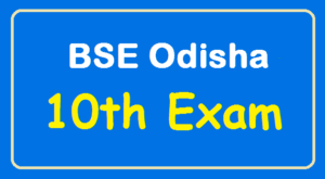 Odisha 10th Exam Time table Admit Card Result